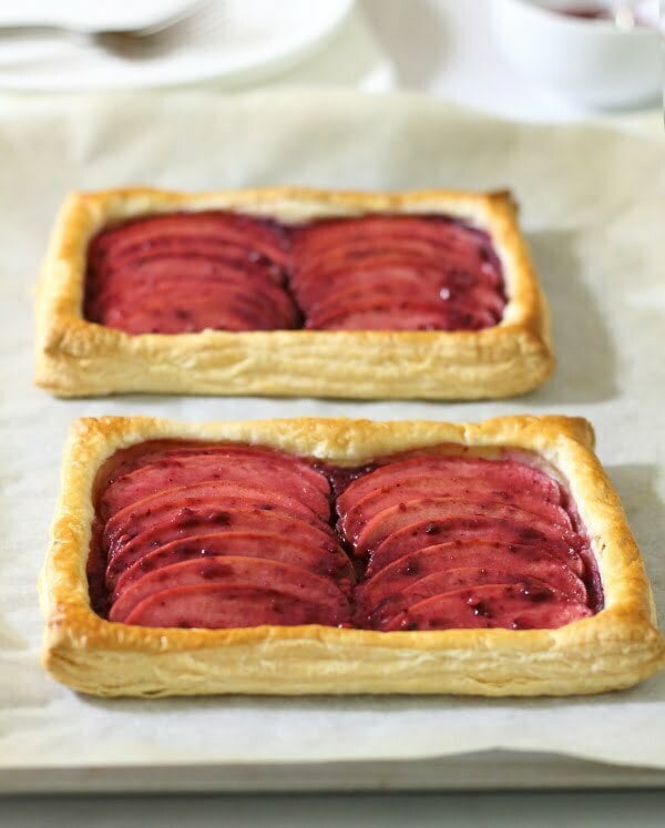 Blackberry and Apple Tart Recipe - made using everyday ingredients for a simple yet elegant dessert!