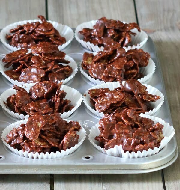 Chocolate Cornflake Cakes Recipe
